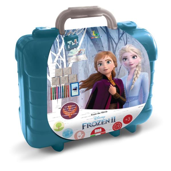 Set di viaggio Frozen 2, contenente accessori personalizzabili per un'avventura magica. 8009233429819 | initpc.it