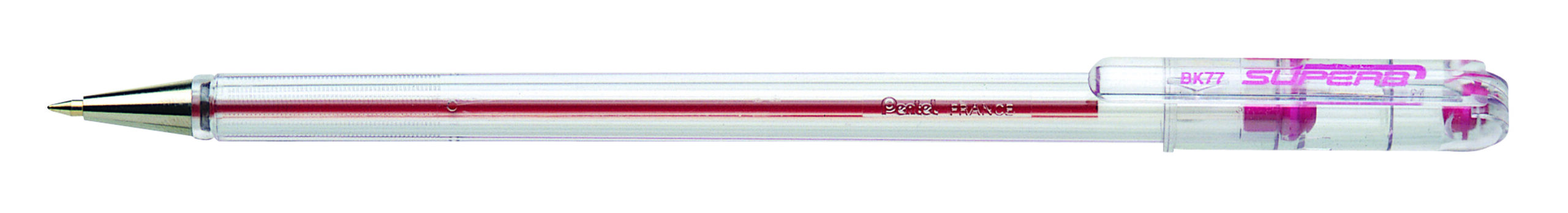 Penna Sfera Super B Bk77 Rosso 0 7mm Pentel Bk77b 3474370077035