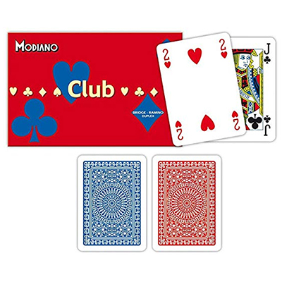 Carte Ramino Club Doppio Modiano Pz 108 Modiano 300384 8003080003840