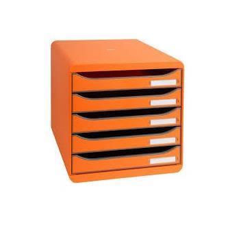 Cassettiera Big Box Plus Arancione Exacompta 309788d 9002493421752