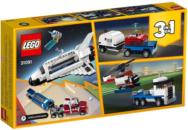 Trasportatore di Shuttle Lego 31091 5702016367867