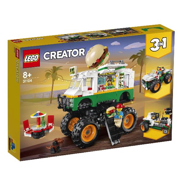 Monster Truck Degli Hamburger Cr Lego 31104 5702016616309