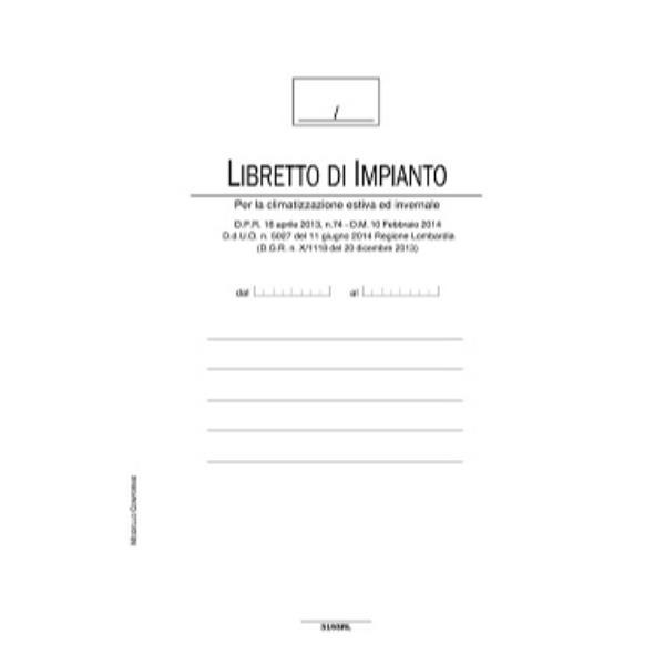 Libretto Imp Climat Lombar 48p Data Ufficio Du3193rl000
