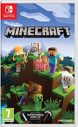 Immagine del gioco video Minecraft pubblicato da Mojang e distribuito da Microsoft, versione italiana per console Nintendo. 0045496420611 | initpc.it