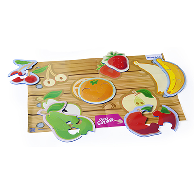 Puzzle Flessibile Soggetto Frutta Miniland 35211 8413082352110