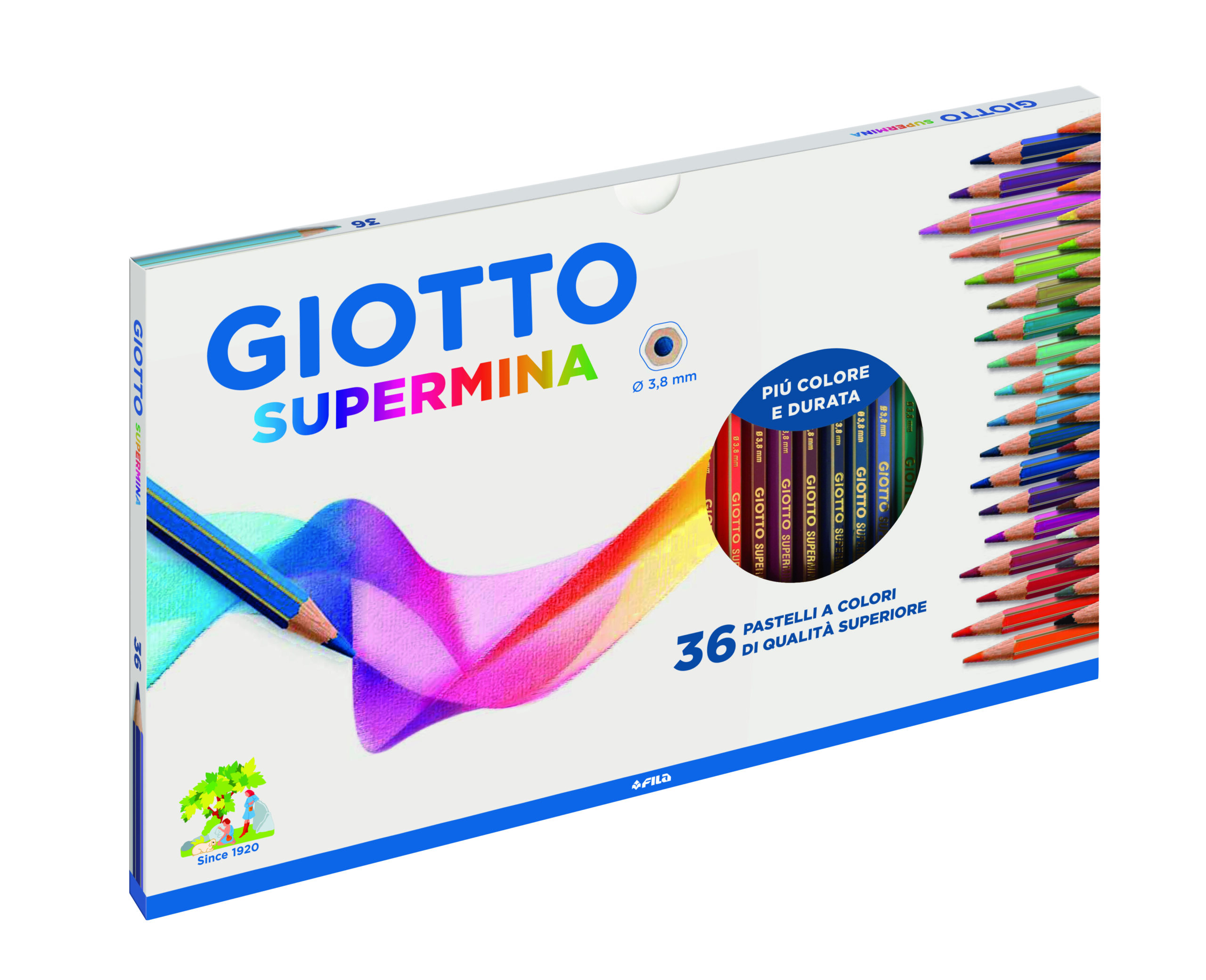 Astuccio 36 Pastelli Supermina Giotto 23590000 8000825235917