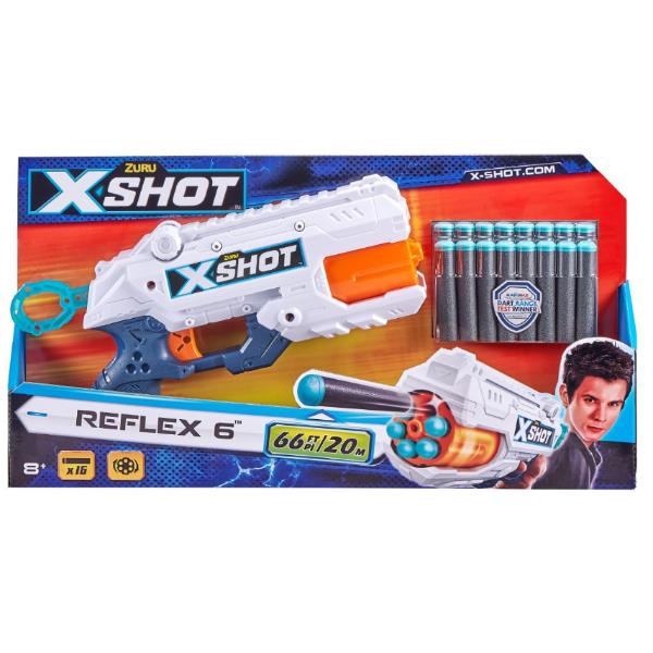 X Shot Excel Reflex con 16 Dardi Zuru 36433 4894680013230