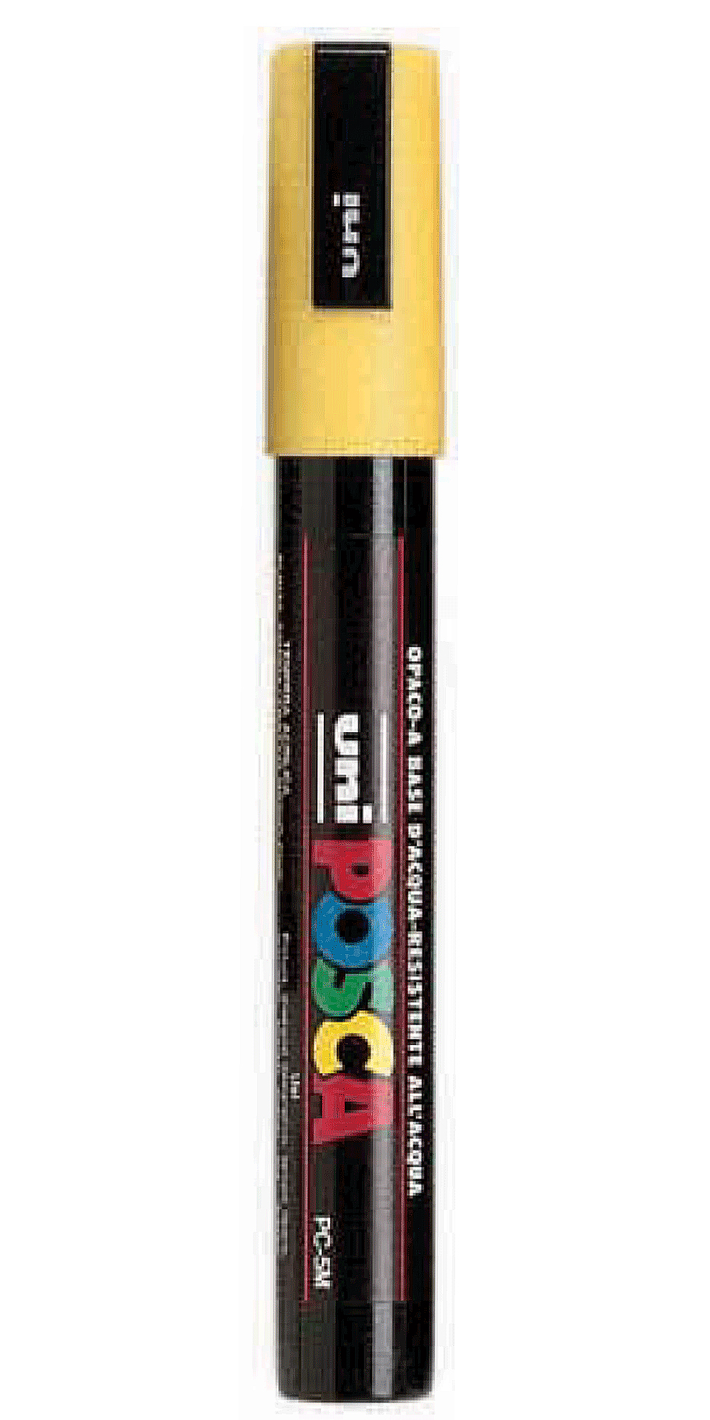 Marcatore uni posca giallo punta 2,5mm acqua resistente 4902778916162
