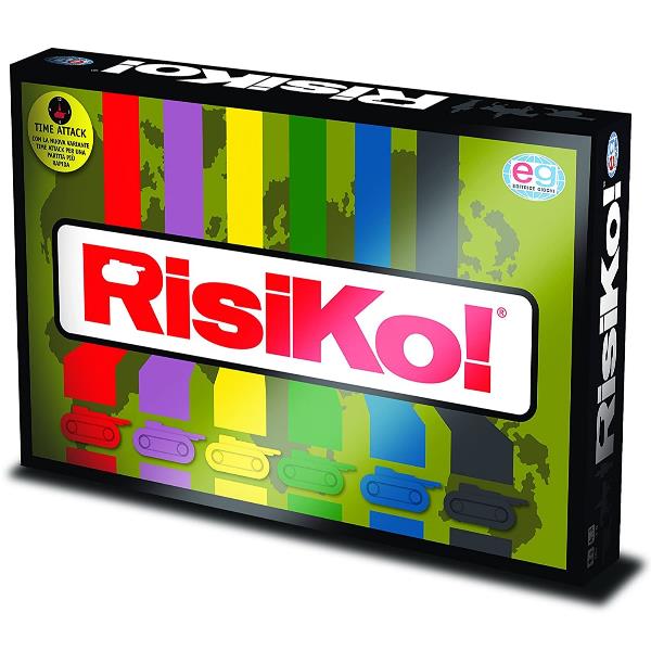 Immagine del packaging di un gioco acqua SPQRISIKO, con grafica colorata e dinamica, marchio Spin Master e loghi riconoscibili. 0778988275955 | initpc.it