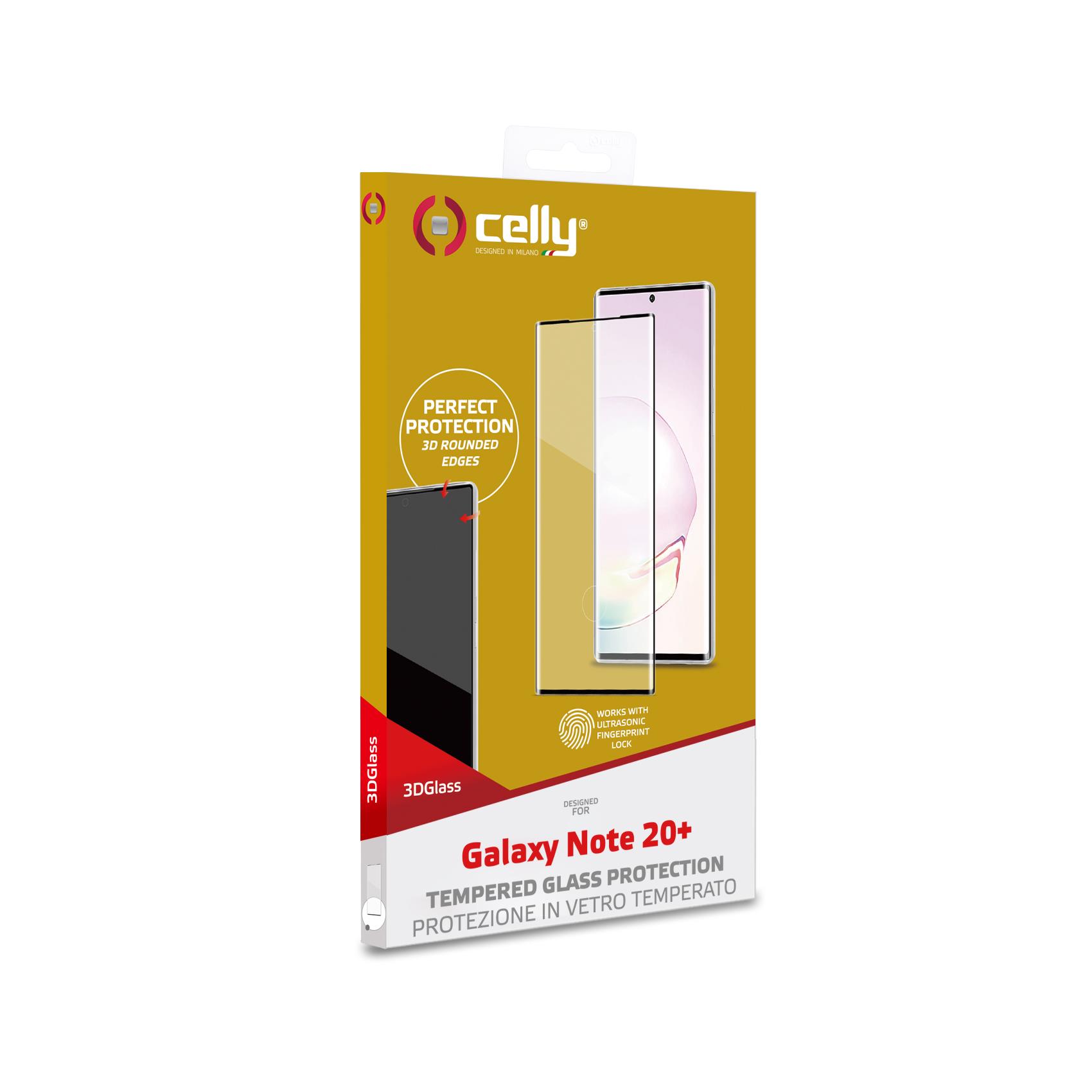 3d Glass Galaxy Note 20 Ultra Black Celly 3dglass923bk 8021735760528