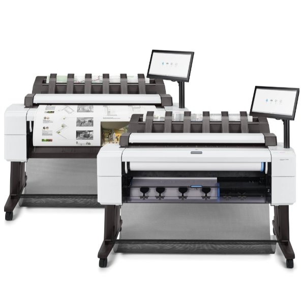 Stampante multifunzione HP DJ-T2600DR-PS da 91,4 cm / 36 pollici con funzionalità di stampa, scansioni e copia. 0193808346613 | initpc.it