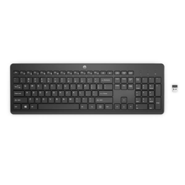 HP 230 Wireless Keyboard in Nero, tastiera wireless HP con design compatto e facile da utilizzare. 0195908430155 | initpc.it