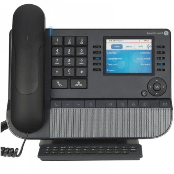 8068s Ww Premium Deskphone Moon Gr Alcatel Lucent Enterprise 3mg27204ww