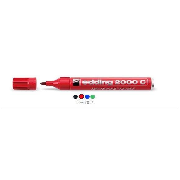 CF10 Marcatore a inchiostro permanente per la scrittura su materiali vari, colore rosso. 4004764878444 | initpc.it