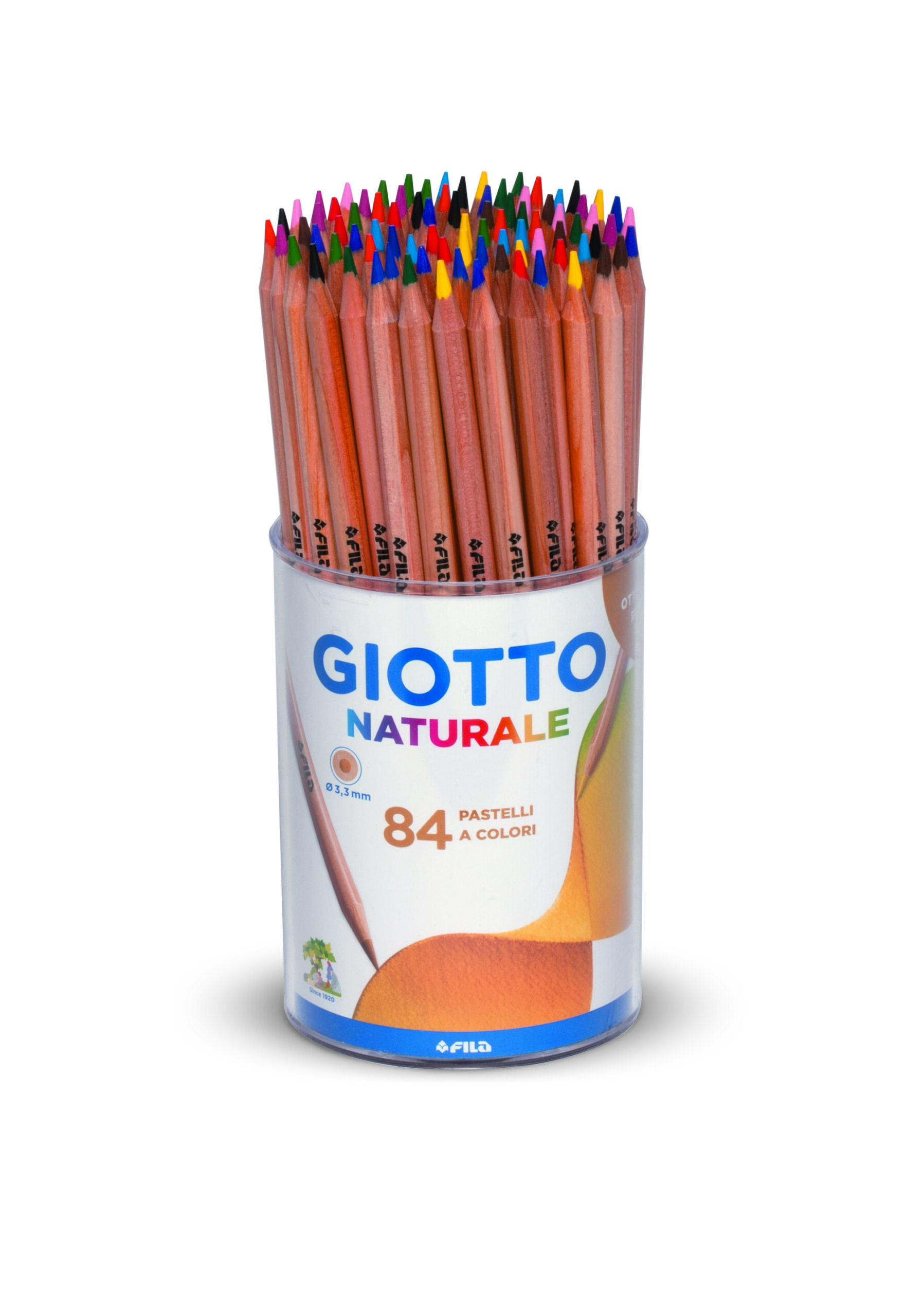 Barattolo 84pz Giotto Natura Col As Giotto 52020000 8000825519604
