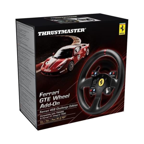 Ferrari Gte F458 Wheel Add On Thrustmaster 4060047 3362934001056