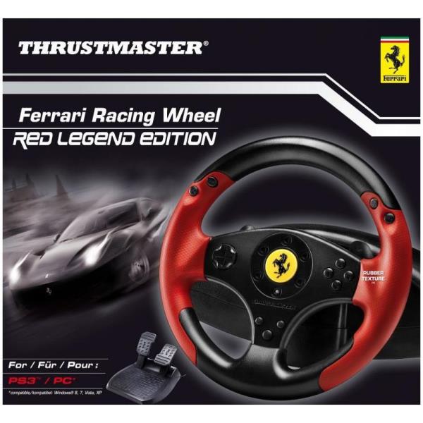 Ferrari Racing Wheel Red Legend Ps3 Thrustmaster 4060052 3362934001131
