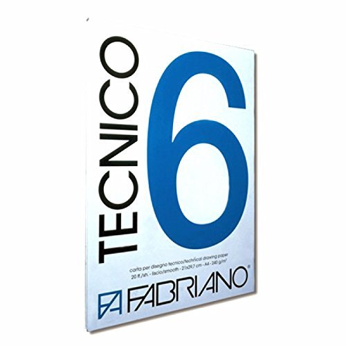 Album Tecnico 6 Ruvido 20ff 220gr Fabriano 09703550s 8001348119036