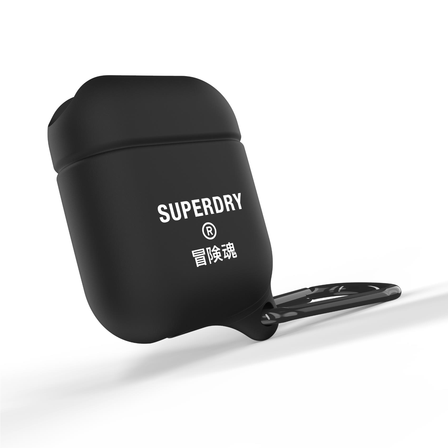Superdry Airpod Cover Black Superdry 41692 8718846081085