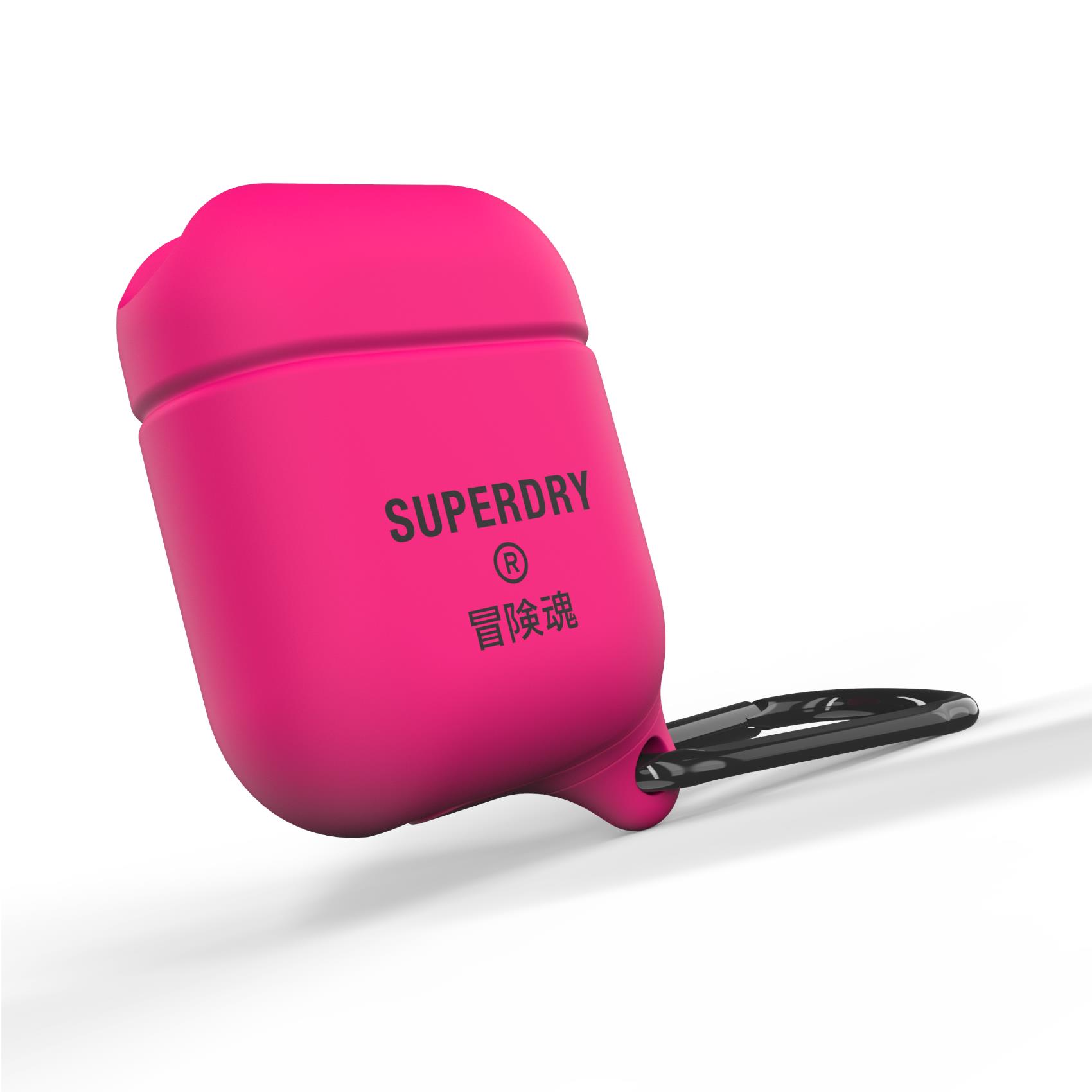 Superdry Airpod Cover Pink Superdry 41695 8718846081115