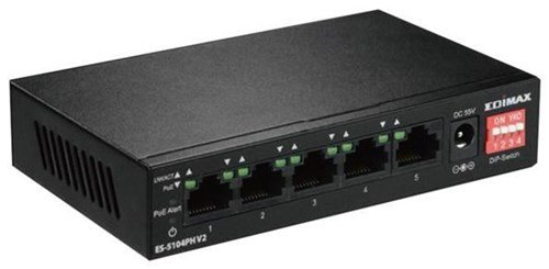 5 Port Fast Ethernet Switch Edimax Es 5104ph V2 4717964701534