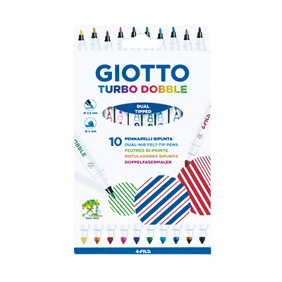 Pennarelli Giotto turbo dobble pz.10