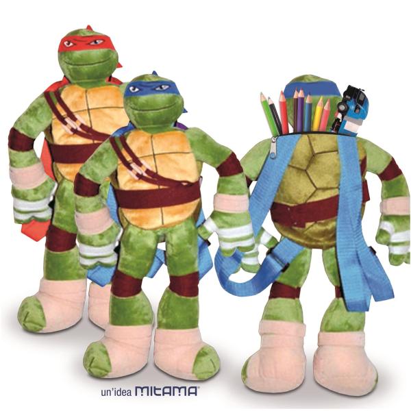 Zaino Peluches Ninja Turtles Mitama 42585 8026624425854