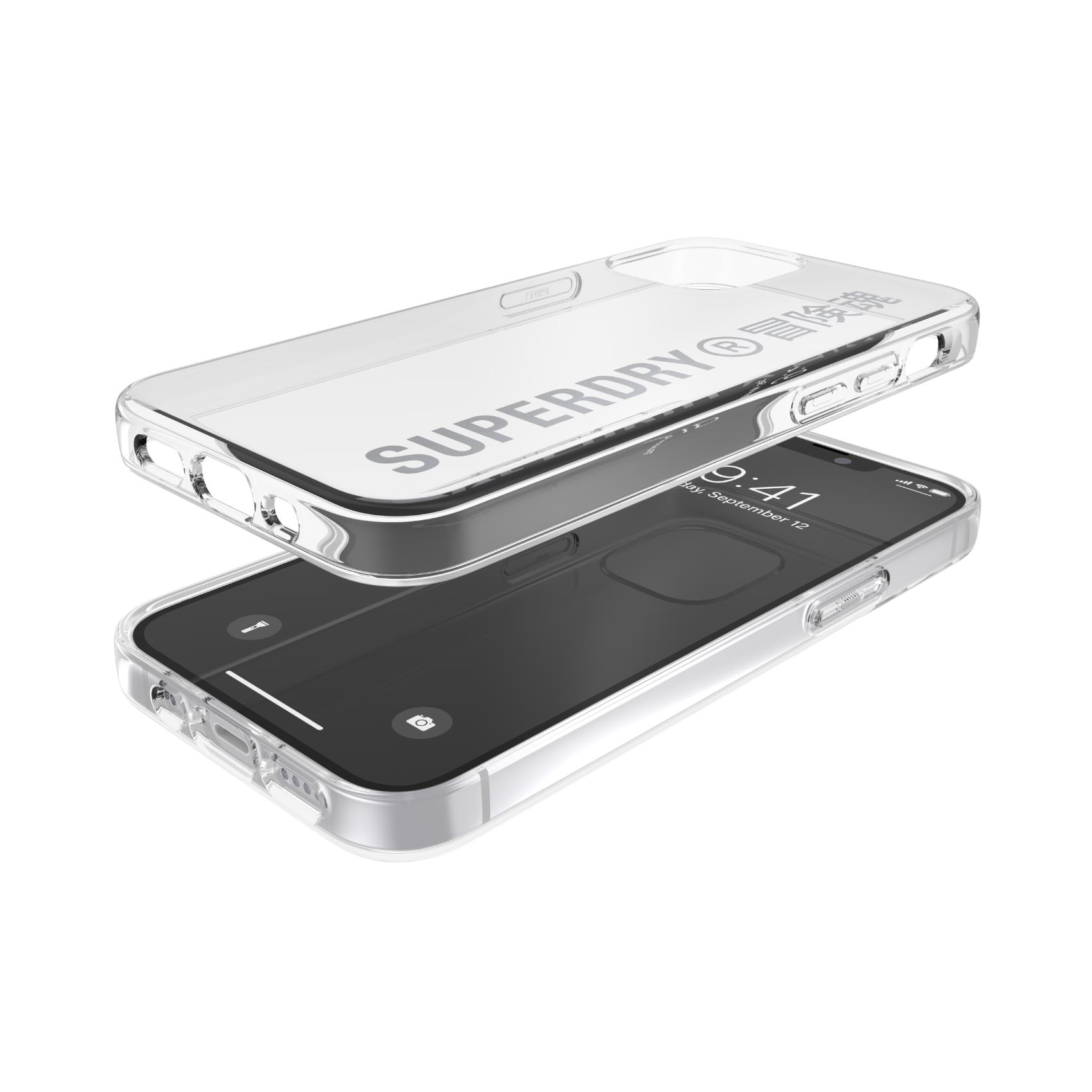 Superdry Clear Iphone 12 Mini Silv Superdry 42590 8718846085960