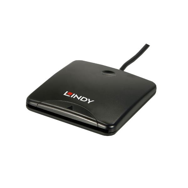 Lettore di schede intelligenti USB 2.0 - Accesso rapido e sicuro alle informazioni delle schede intelligenti tramite connessione USB, prodotto Lindy. 4002888427685 | initpc.it