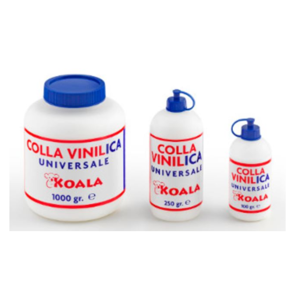 Colla vinilica 1 kg, marchio Koala per lavorazioni di fai da te e artigianato. 8028422542924 | initpc.it