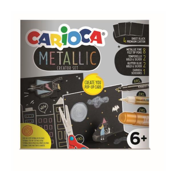 Kit Carioca Metallic Pop Up Creator Carioca 43165 8003511431655