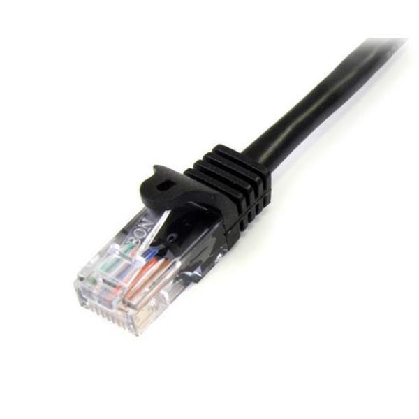 CAT 5e cavo di rete in nero, lunghezza 1 metro, per connessioni veloci e affidabili su Startech 0065030859882 | initpc.it