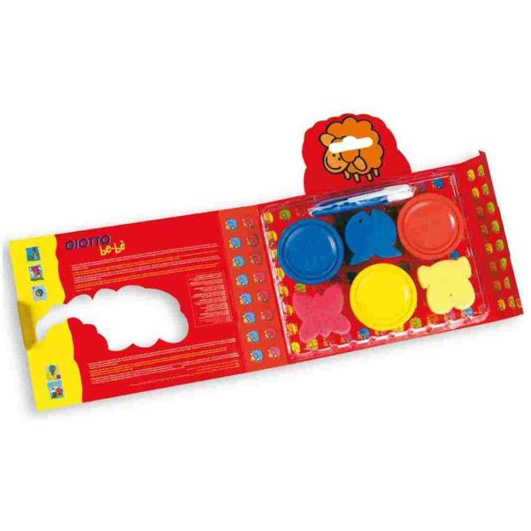 Set di colore a dita per bambini, comprendente accessori, marchio GIOTTO 8000825460708 | initpc.it