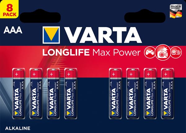 Longlife Max Power Aaa Alcalina Varta 4703101418 4008496681563
