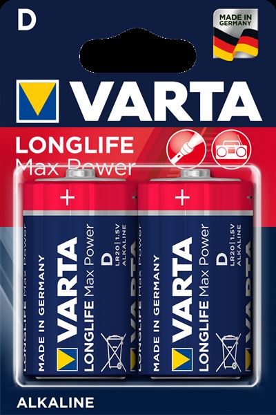 Longlife Max Power Rossa D Torc Varta 4720101402 4008496545520