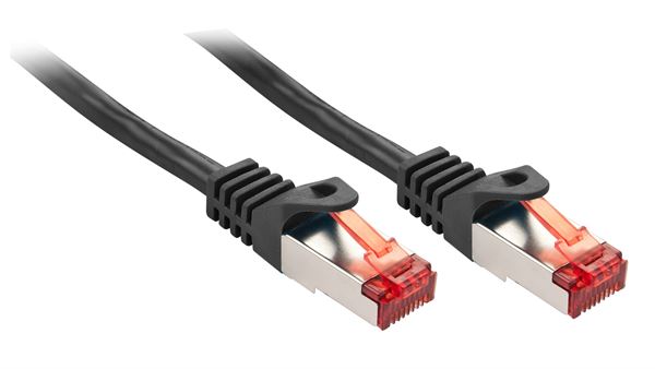 CAVO DI RETE CAT.6 S FTP NERO 1M - Prodotta dalla marca Lindy, questo cavo di rete Cat.6 S FTP è un prodotto di alta qualità per la connessione a reti informatiche. 4002888473729 | initpc.it