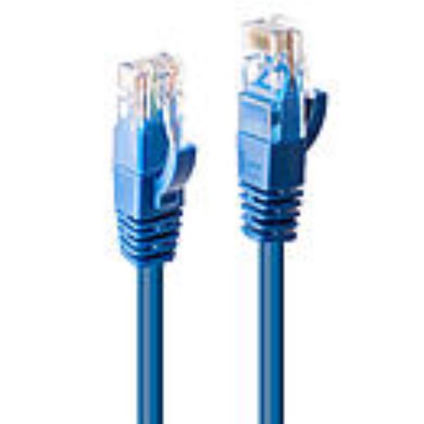 Immagine di un cavo CAT. 6 U/UTP blu, lunghezza 75 metri, marchio Lindy. 4002888480215 | initpc.it