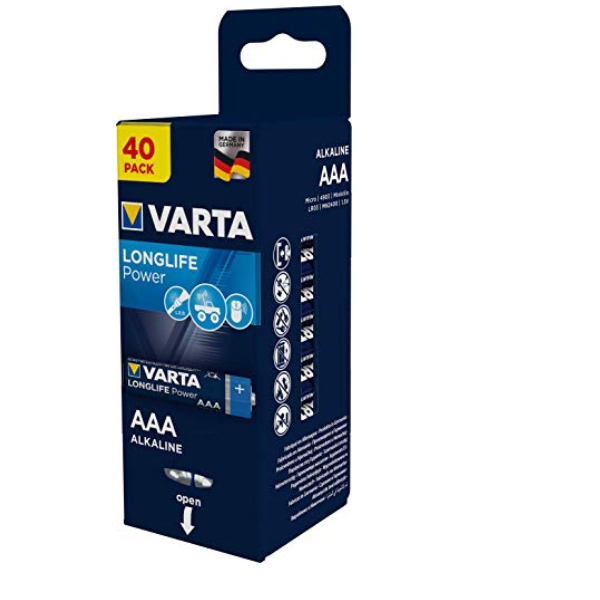 Altoparlanti Varta CF40LONGLIFE POWER BLU AAA BIG BOX, progettati per un'efficienza duratura, con tecnologia avanzata e design innovativo. 4008496987917 | initpc.it