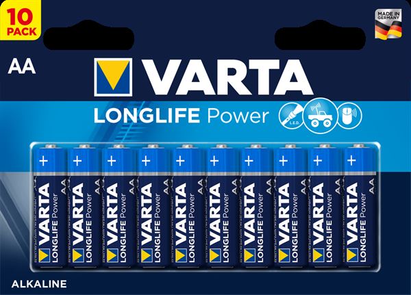 Longlife Power Blu Aa Alcalina Varta 4906121461 4008496626809