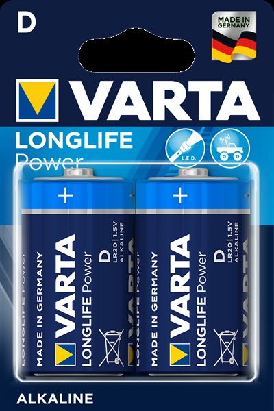 Longlife Power Blu D Torcia Varta 4920121412 4008496559237