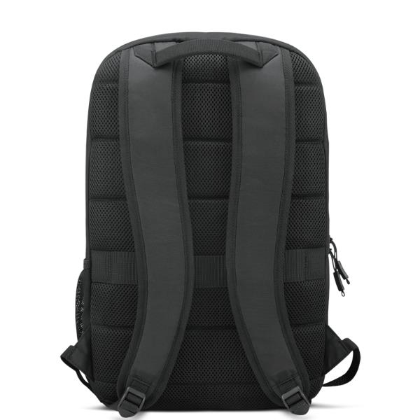 Immagine di una borsa Essentials Backpack con logo Lenovo sul lato, realizzata in materiali sintetici resistenti con molte tasche interne e esterne per organizzare al meglio il tuo equipaggiamento quotidiano. 0195477802681 | initpc.it