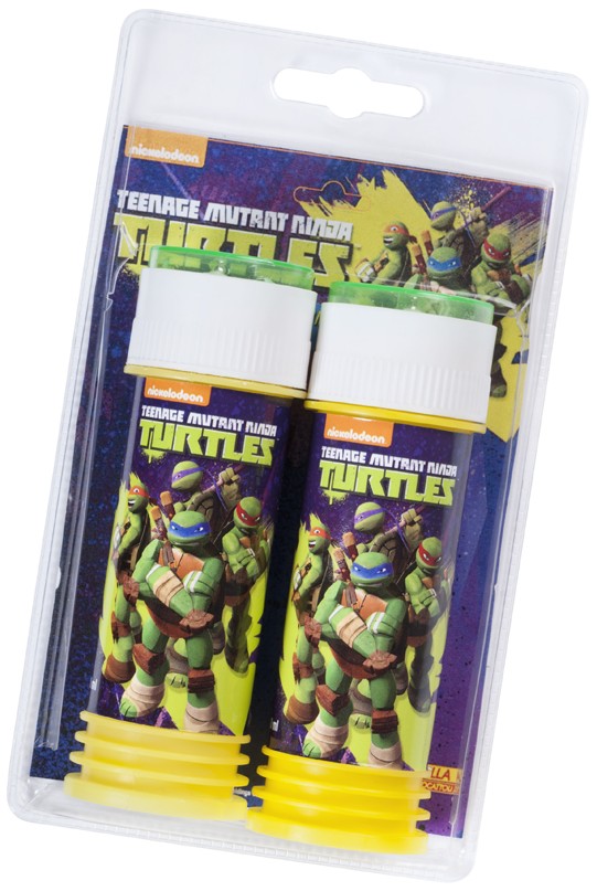Bolle Sapone Turtles Blister 2 Flaconi