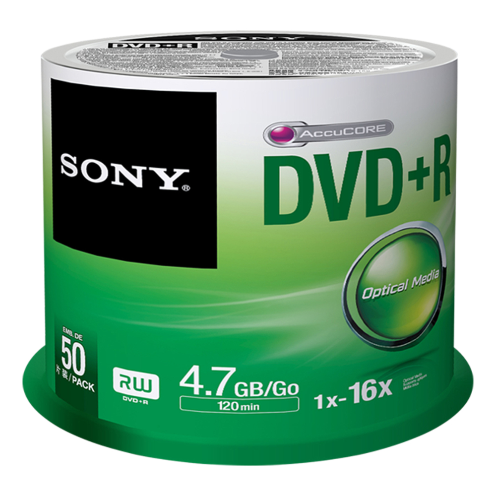 Dvd R 16x Spindle Sony Rme Retail Media 50dpr47sp 27242852860