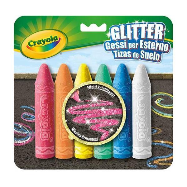 Gessi per Esterno Glitter Crayola 51 1216 71662512163