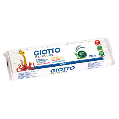 Patplume Panetto Gr 350 Monocolore Bianco Giotto 510107 8000144510177