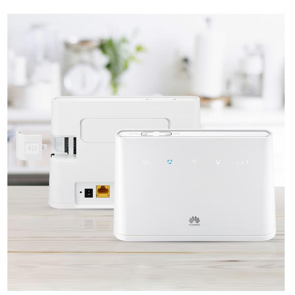 Router Huawei B311-221, dispositivo di rete Wi-Fi 4G LTE per l'accesso internet mobile, compatibile con numerose bande e frequenze, facilmente configurabile e gestibile. 6901443248377 | initpc.it