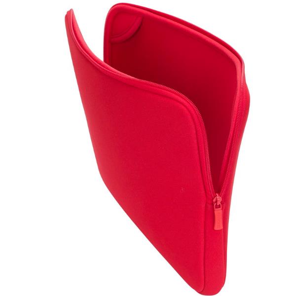 Custodia per laptop da 13,3 pollici di colore rosso, realizzata dalla marca Rivacase. 4260403572306 | initpc.it