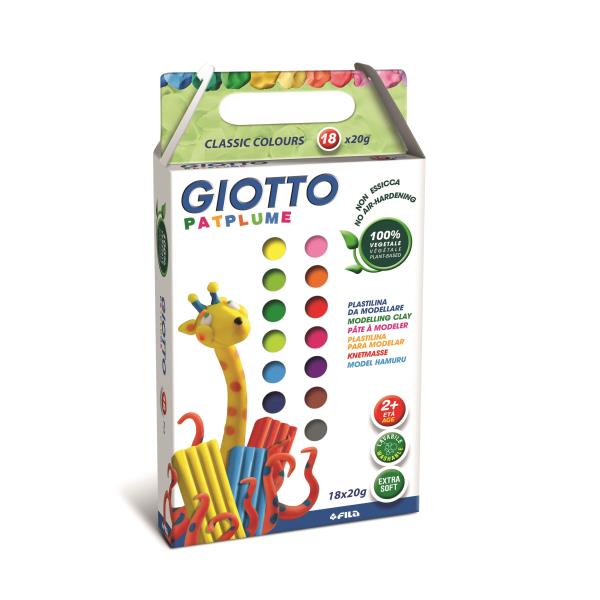 Patplume Colori Classici Fluo Giotto 513100 8000144001255