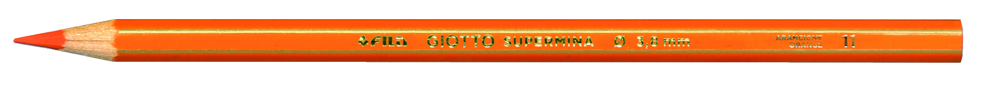 Pastello Giotto Supermina Monocolore Arancione 11 23901100 8000825239113