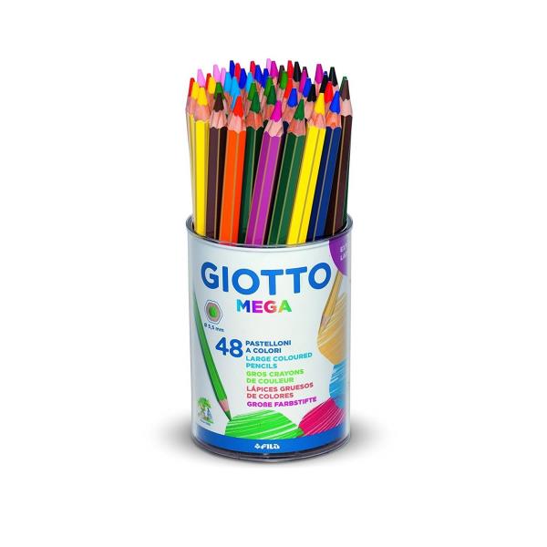Pastellone 5 5mm Col Ass Giotto 518100 8000825518102